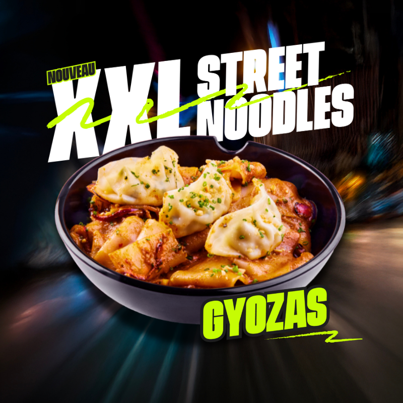 XXL NOODLES GYOZAS