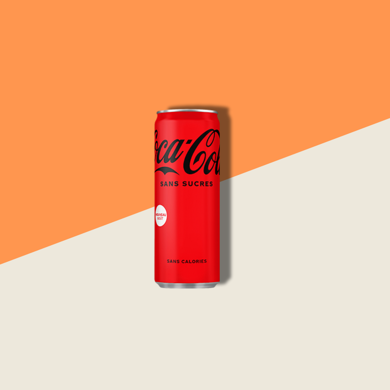 COCA-COLA SANS SUCRES