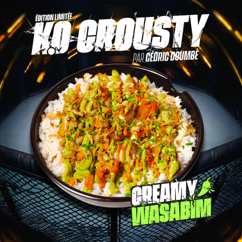 🌶️ K. O CROUSTY CREAMY WASABIM