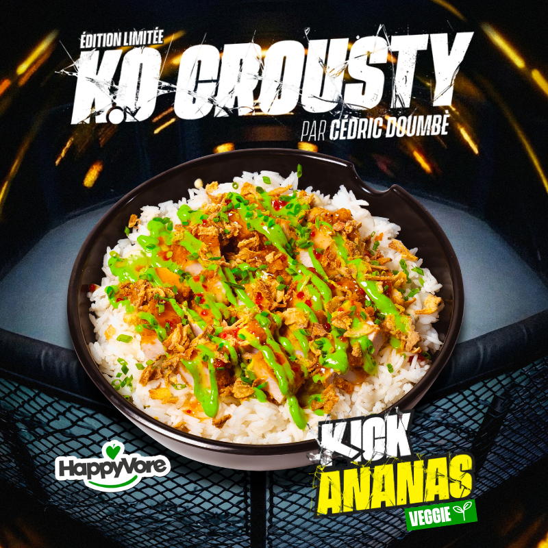 K. O CROUSTY KICK VEGGIE