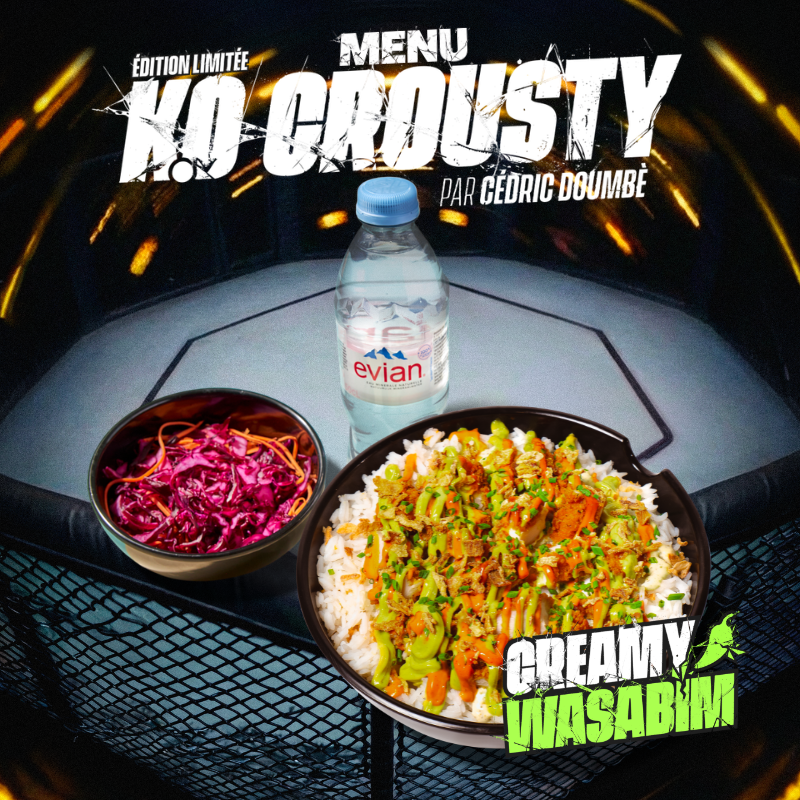 🌶️MENU K. O CROUSTY CREAMY WASABIM
