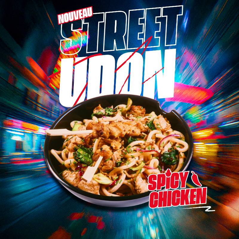 STREET UDON - SPICY CHICKEN