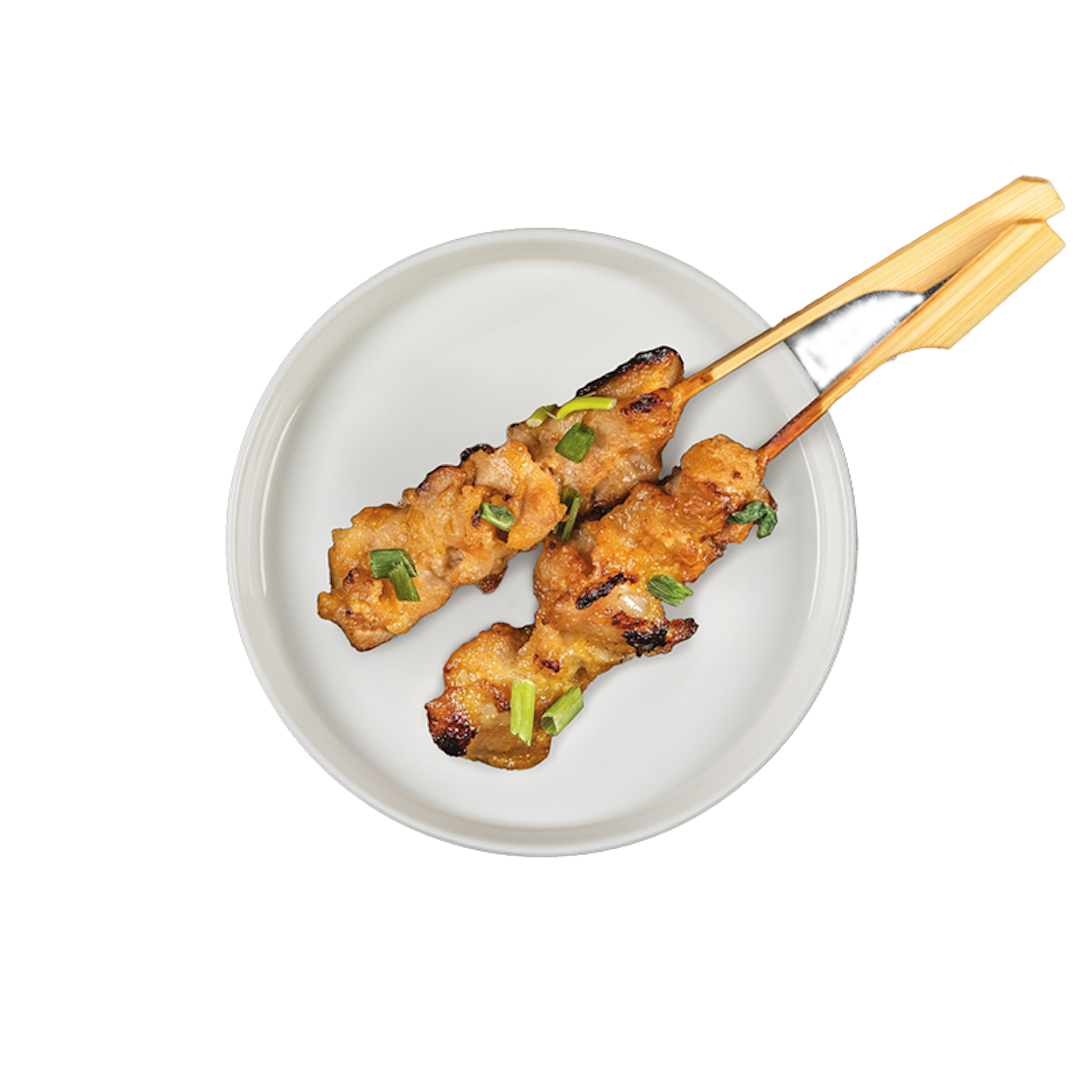 BROCHETTES DE POULET SATAY (2 pièces)